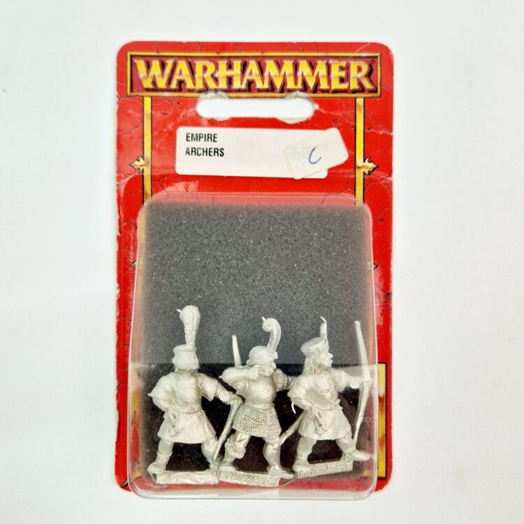 A photo of The Empire Imperial Archers Warhammer miniatures