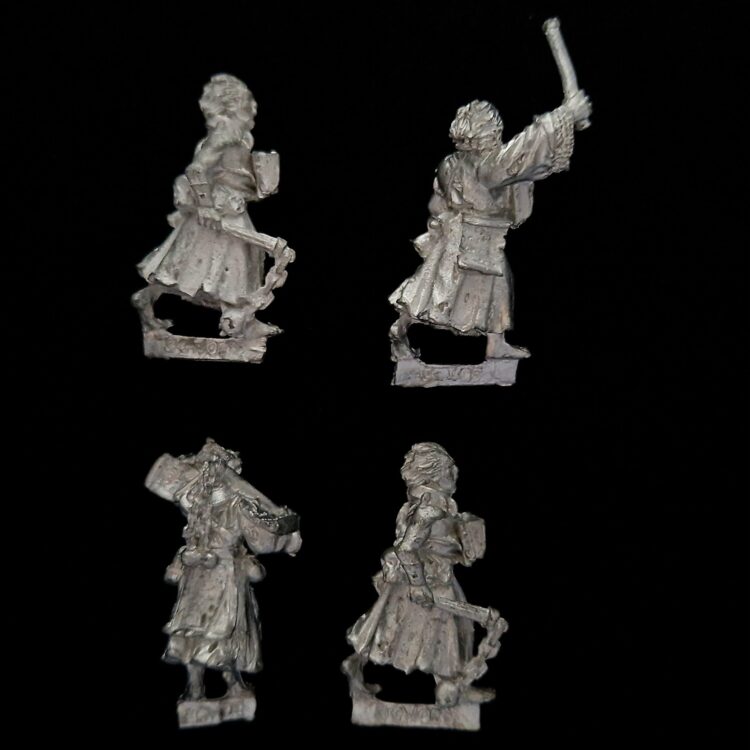 A photo of The Empire Flagellants Warhammer miniatures