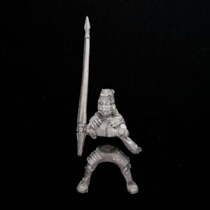 A photo of a The Empire Knights Panther Warhammer miniature