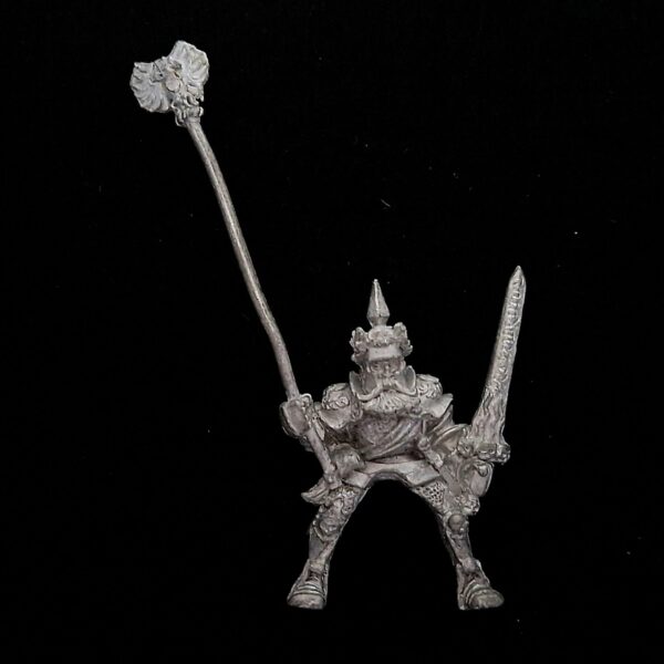 A photo of a The Empire Ludwig Schwartzhelm Warhammer miniature