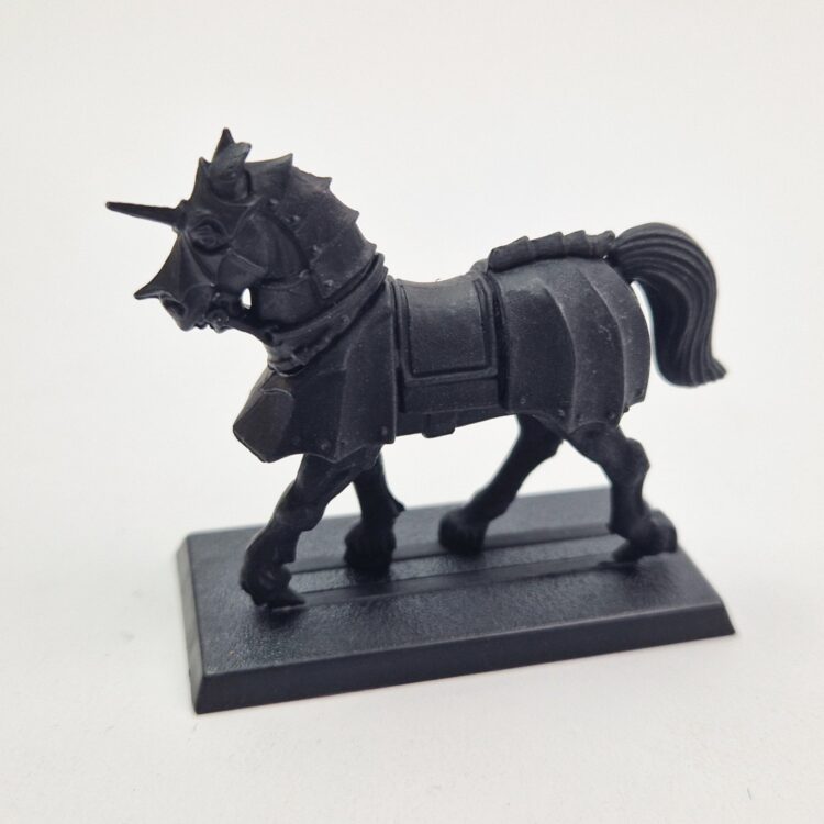 A photo of a The Empire Ludwig Schwartzhelm Warhammer miniature
