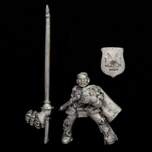 A photo of a The Empire General Rutgar Warhammer miniature