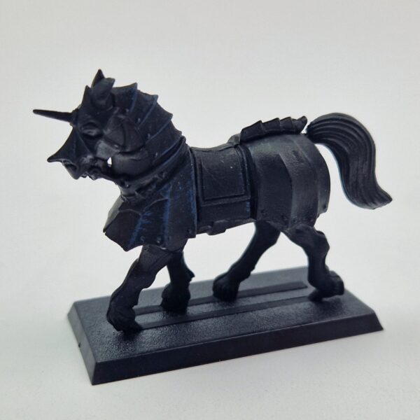 A photo of a The Empire Imperial Herald Warhammer miniature
