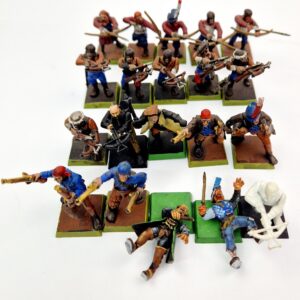 A photo of The Empire Militia Warhammer miniatures