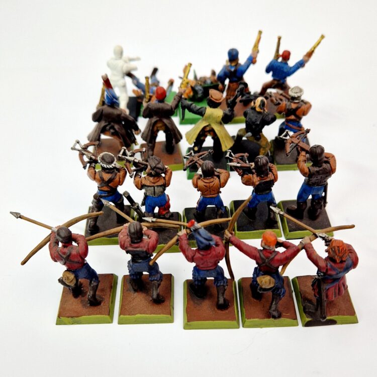 A photo of The Empire Militia Warhammer miniatures