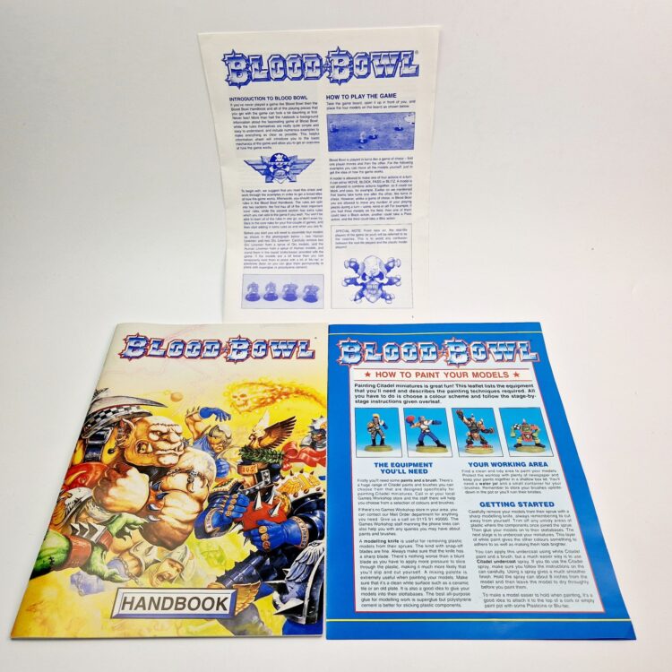 A photo of a Blood Bowl box set