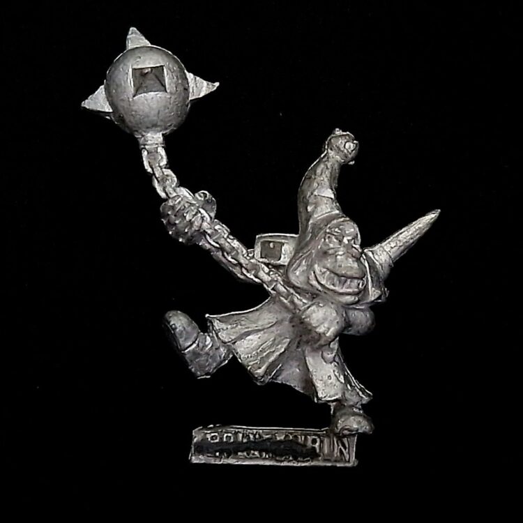 A photo of a Blood Bowl Star Player Fungus the Loon miniature