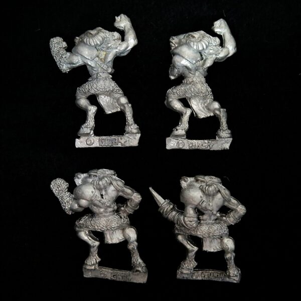 A photo of Blood Bowl Chaos Beastmen miniatures