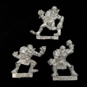 A photo of Blood Bowl Goblins miniatures