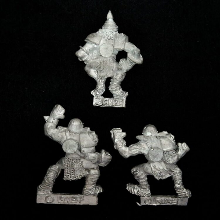 A photo of Blood Bowl Goblins miniatures