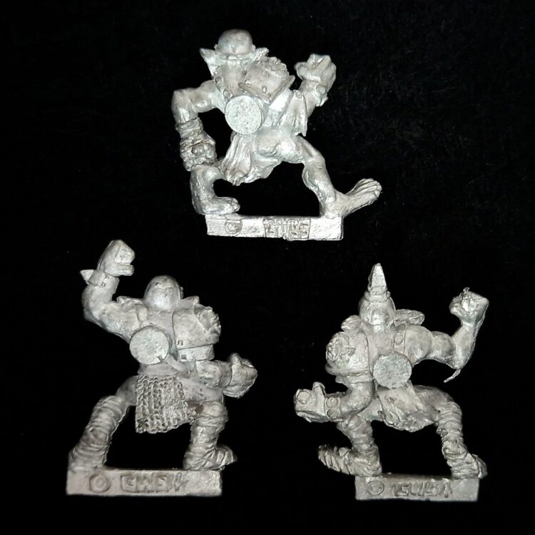 A photo of Blood Bowl Goblins miniatures