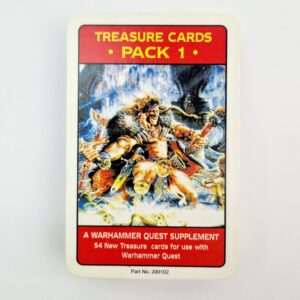 A photo of Warhammer Quest Treasure Cards Pack 1