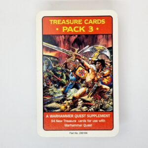 A photo of Warhammer Quest Treasure Cards Pack 3