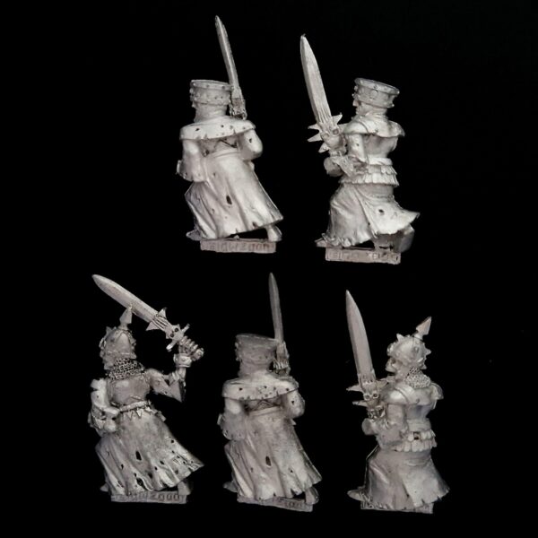 A photo of a Vampire Counts Grave Guards Warhammer miniature