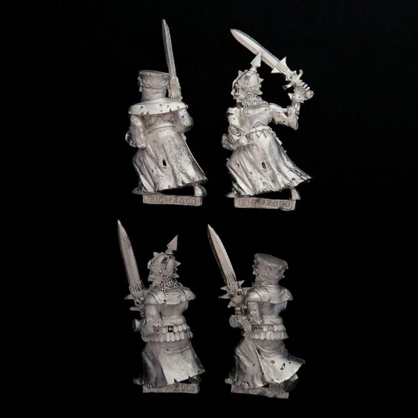 A photo of a Vampire Counts Grave Guards Warhammer miniature