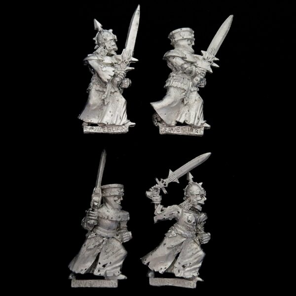 A photo of a Vampire Counts Grave Guards Warhammer miniature