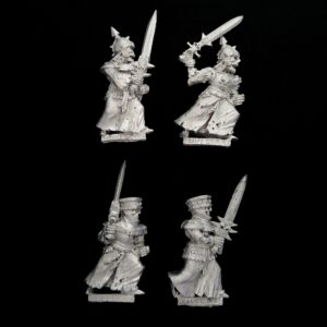 A photo of a Vampire Counts Grave Guards Warhammer miniature