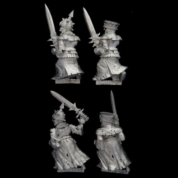 A photo of a Vampire Counts Grave Guards Warhammer miniature