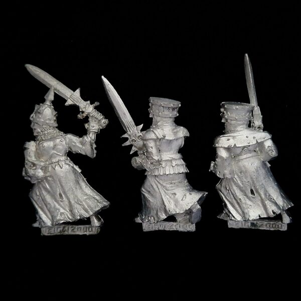 A photo of a Vampire Counts Grave Guards Warhammer miniature