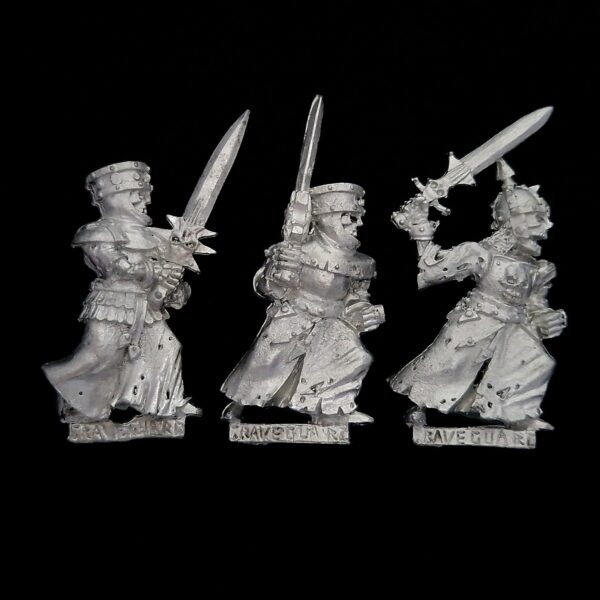 A photo of a Vampire Counts Grave Guards Warhammer miniature