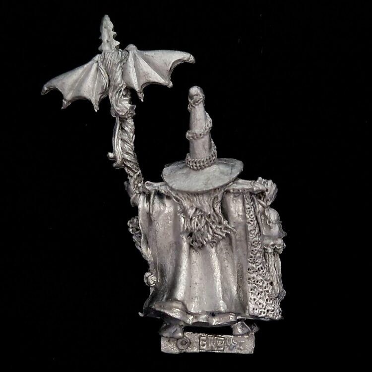 A photo of a Undead Lichemaster Heinrich Kemmler Warhammer miniature