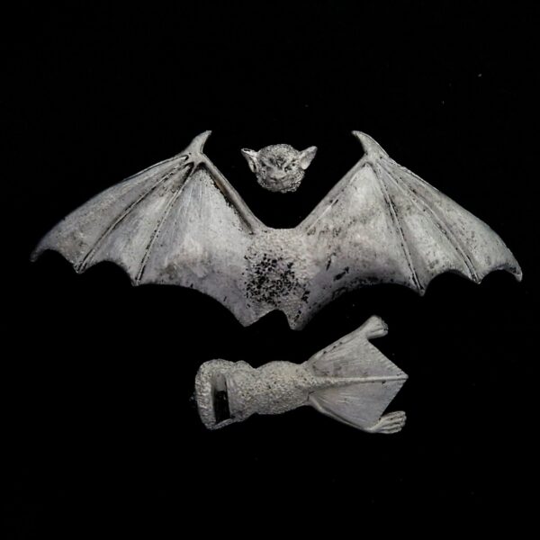 A photo of a Vampire Counts Fell Bat Warhammer miniature