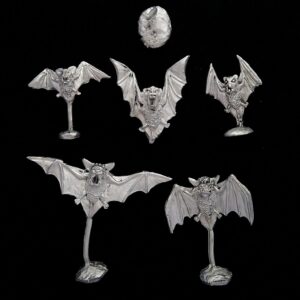 A photo of Vampire Counts Bat Swarm Warhammer miniatures