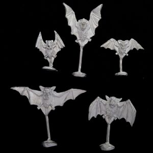A photo of Vampire Counts Bat Swarm Warhammer miniatures