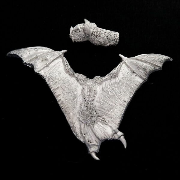 A photo of a Vampire Counts Fell Bat Warhammer miniature