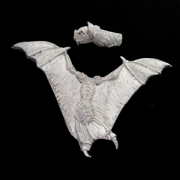 A photo of a Vampire Counts Fell Bat Warhammer miniature
