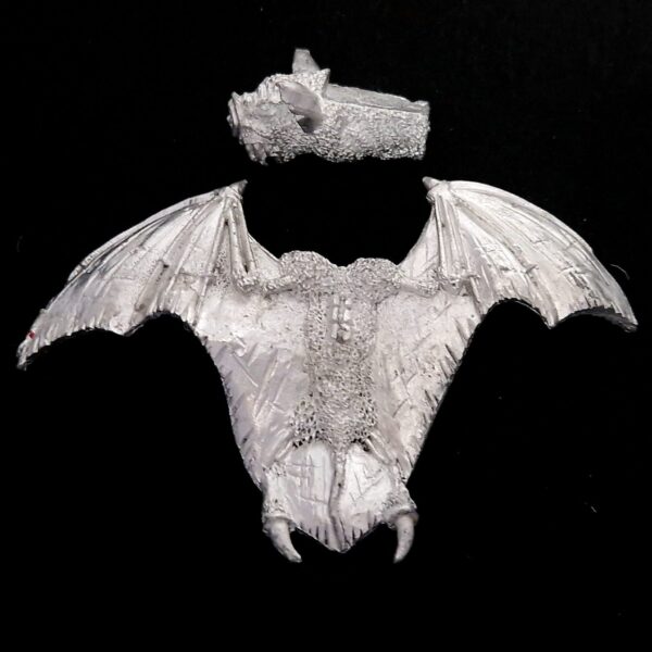 A photo of a Vampire Counts Fell Bat Warhammer miniature