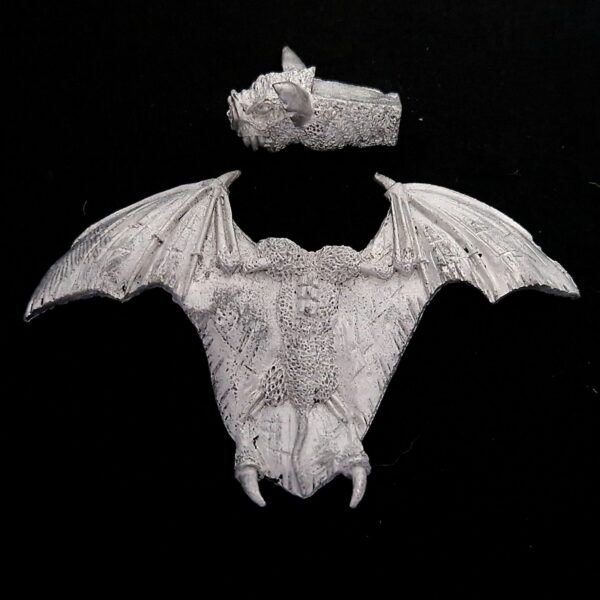 A photo of a Vampire Counts Fell Bat Warhammer miniature