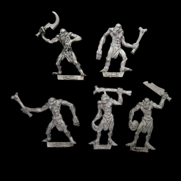 A photo of Vampire Counts Ghouls Warhammer miniatures