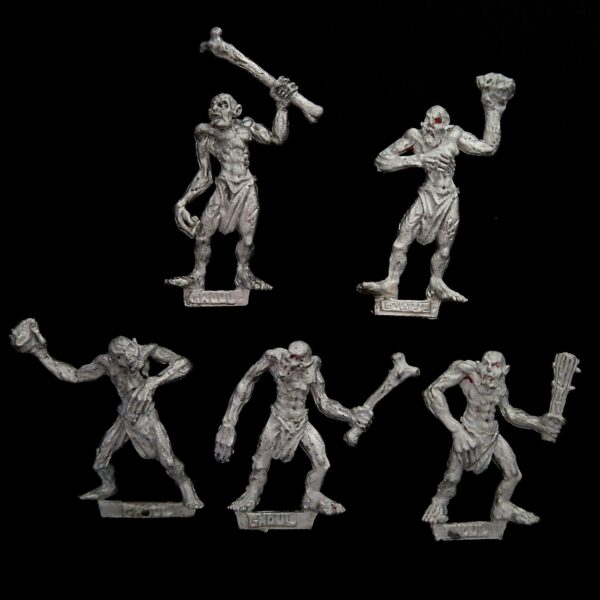 A photo of Vampire Counts Ghouls Warhammer miniatures