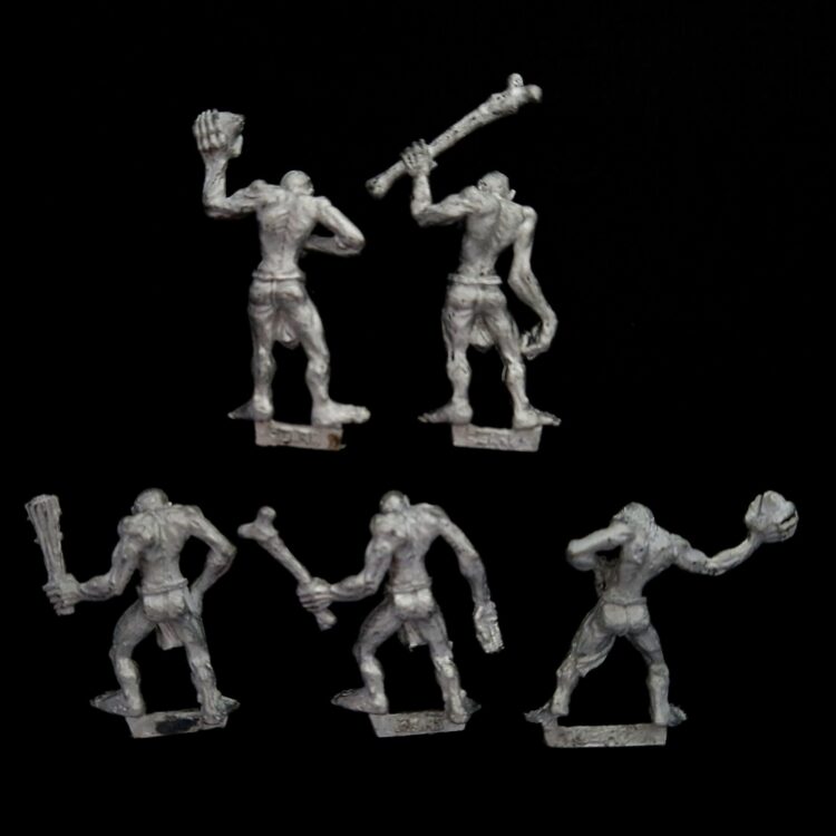 A photo of Vampire Counts Ghouls Warhammer miniatures