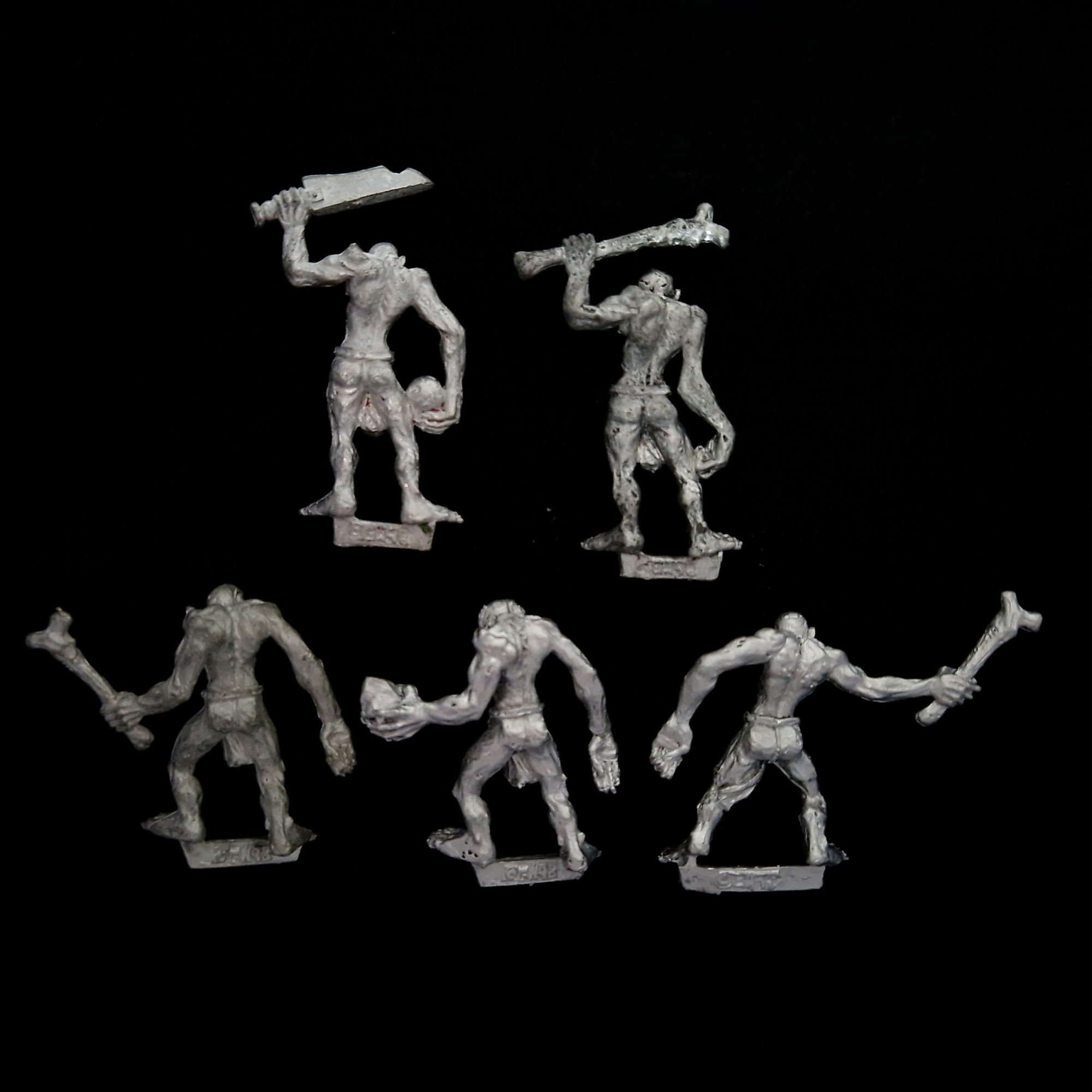 A photo of Vampire Counts Ghouls Warhammer miniatures