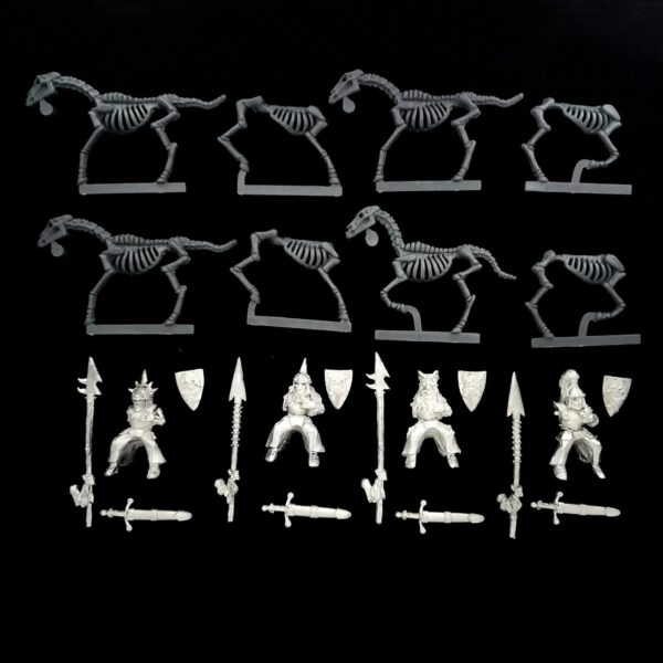 A photo of Undead Mounted Wights Warhammer miniatures