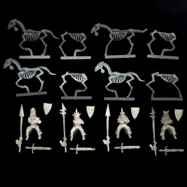 A photo of Undead Mounted Wights Warhammer miniatures
