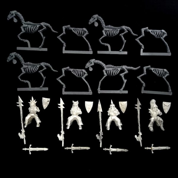 A photo of Undead Mounted Wights Warhammer miniatures