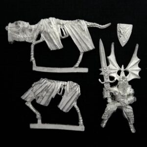 A photo of a Undead Wight Lord Warhammer miniature