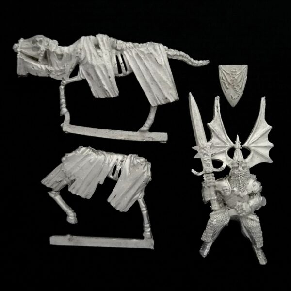 A photo of a Undead Wight Lord Warhammer miniature