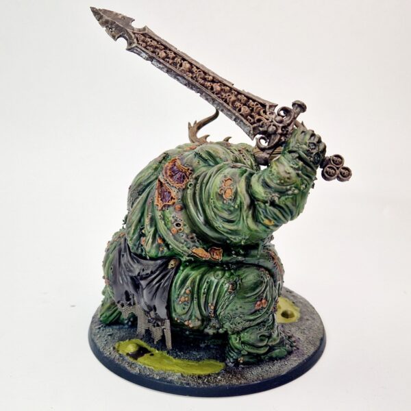 A photo of a Chaos Daemons Great Unclean One Warhammer miniature