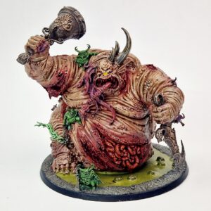 A photo of a Chaos Daemons Great Unclean One Warhammer miniature