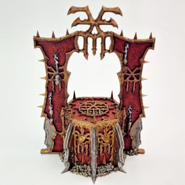 A photo of a Skull Altar Warhammer Scenery piece
