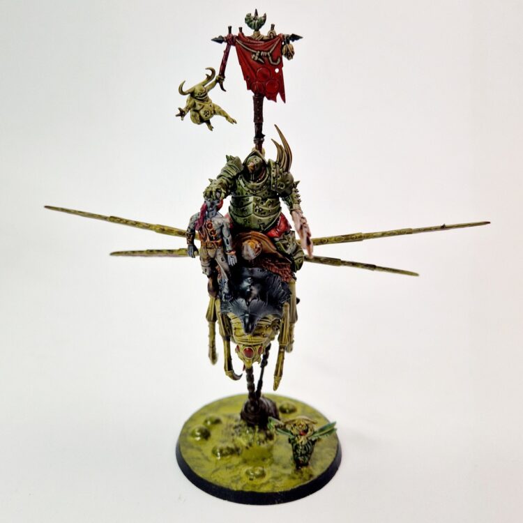 A photo of a Chaos Daemons Lord of Afflictions Warhammer miniature