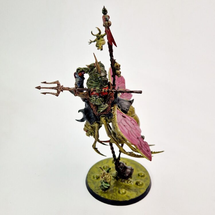 A photo of a Chaos Daemons Lord of Afflictions Warhammer miniature