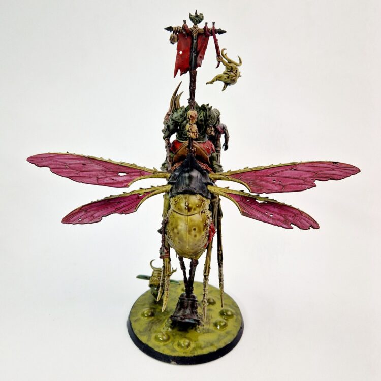 A photo of a Chaos Daemons Lord of Afflictions Warhammer miniature