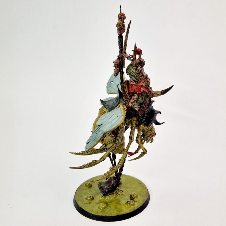 A photo of a Chaos Daemons Pusgoyle Blightlord Warhammer miniature