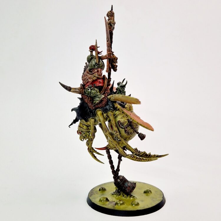 A photo of a Chaos Daemons Pusgoyle Blightlord Warhammer miniature