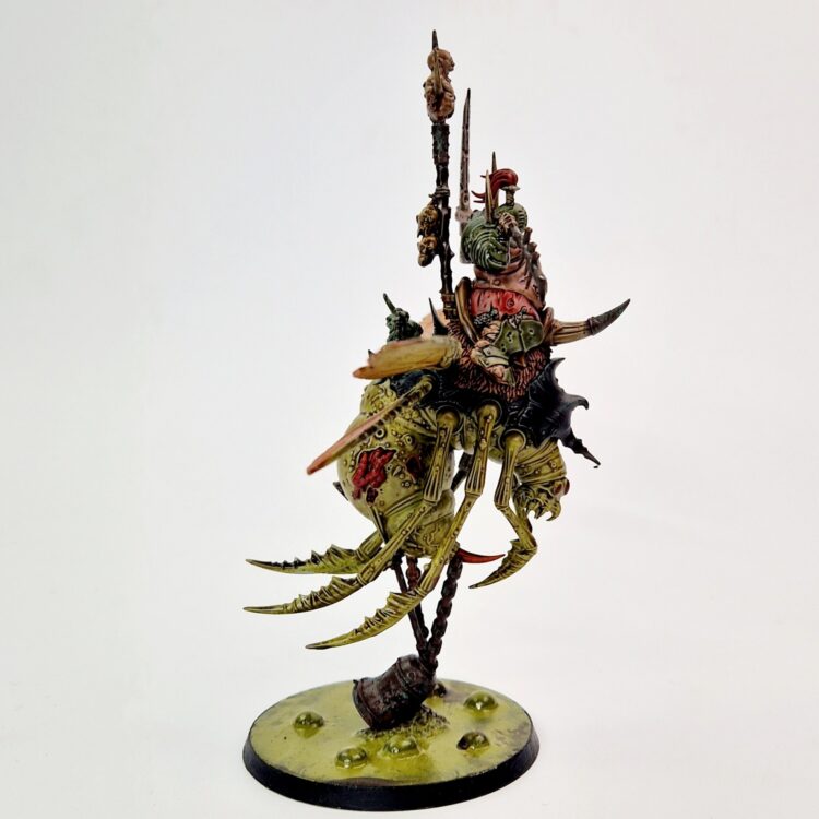 A photo of a Chaos Daemons Pusgoyle Blightlord Warhammer miniature